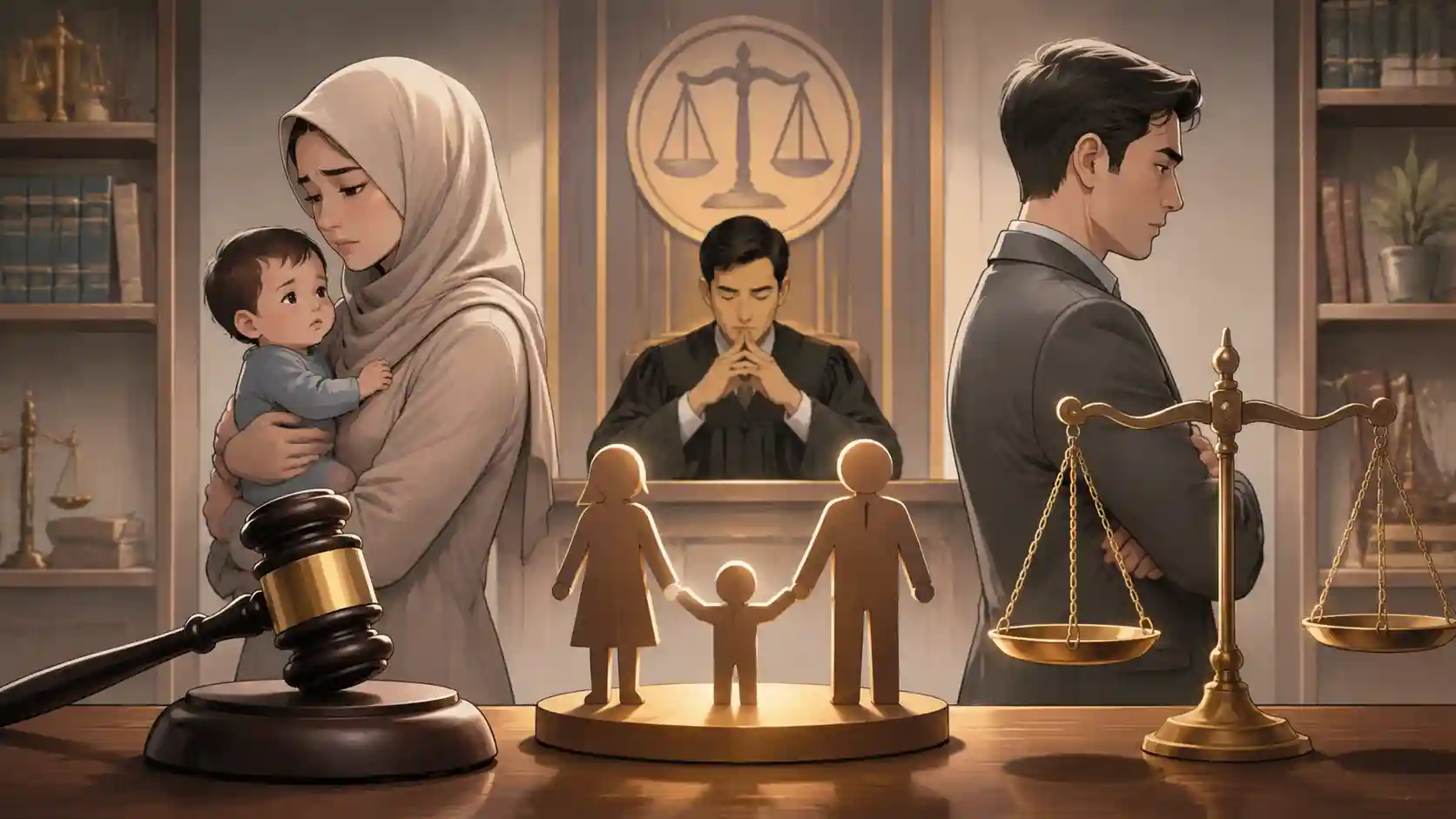 Hak Asuh Anak dan Hak Nafkah Istri: Tinjauan Hukum di Tengah Maraknya Kasus Perceraian Viral