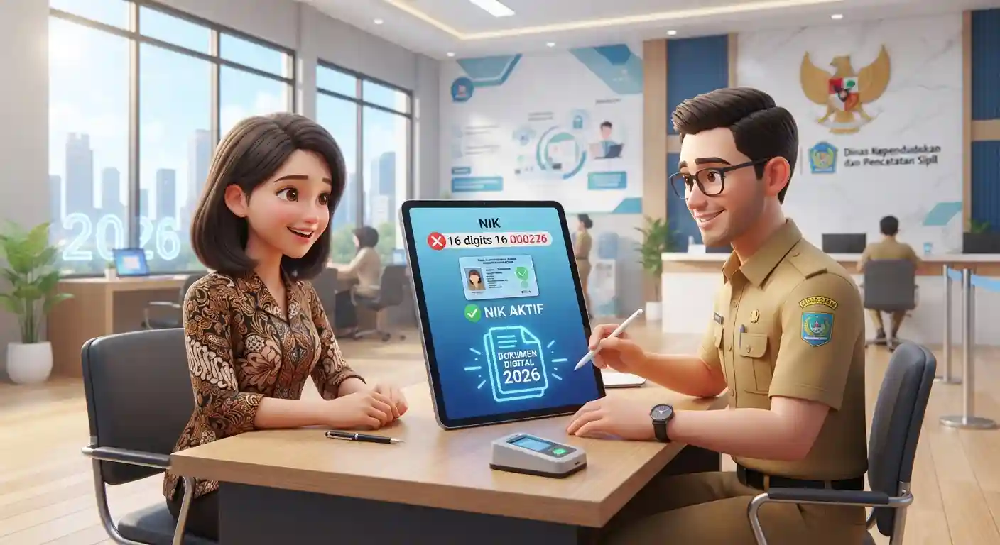 Prosedur dan Dasar Hukum Aktivasi NIK yang Dinonaktifkan: Solusi Masalah Dokumen Kependudukan Digital 2026