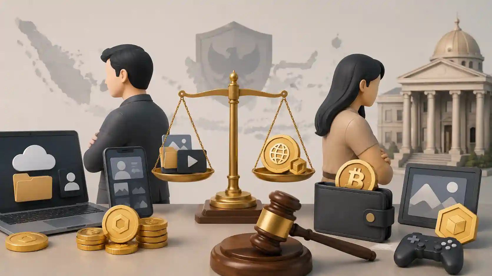 Sengketa Harta Gono Gini Aset Digital: Prosedur dan Dasar Hukum di Indonesia